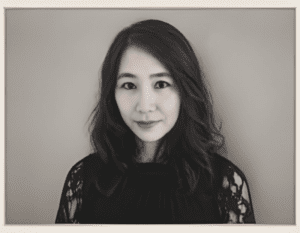 Vannie, asian hairstylist at contours hair design calgary