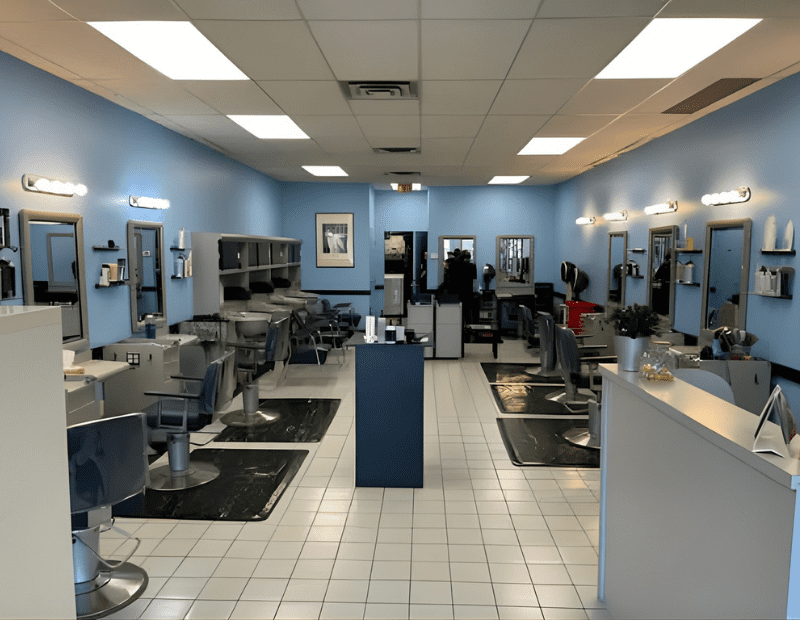 interior view of contours hair design